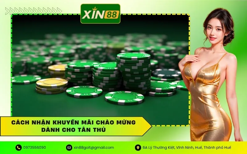 Cách nhận khuyến mãi chào mừng dành cho tân thủ