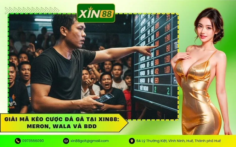 Giải Mã Kèo Cược Đá Gà Tại Xin88 Meron, Wala và BDD