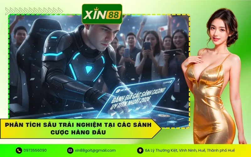 Phân Tích Sâu Trải Nghiệm Tại Các Sảnh Cược Hàng Đầu